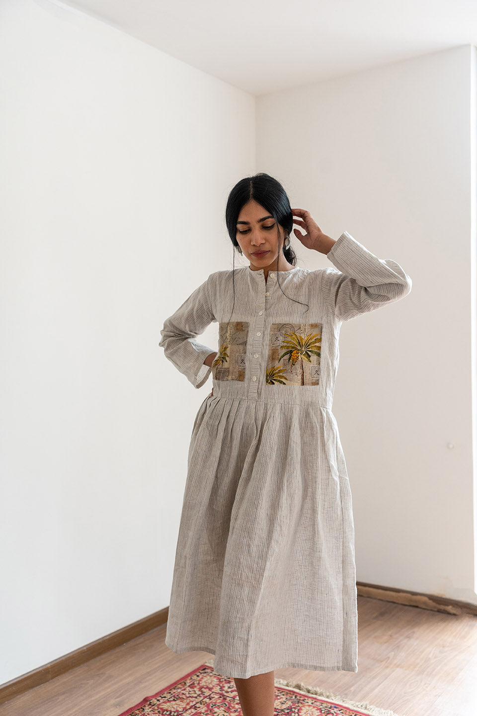 Postcard Palm Dress