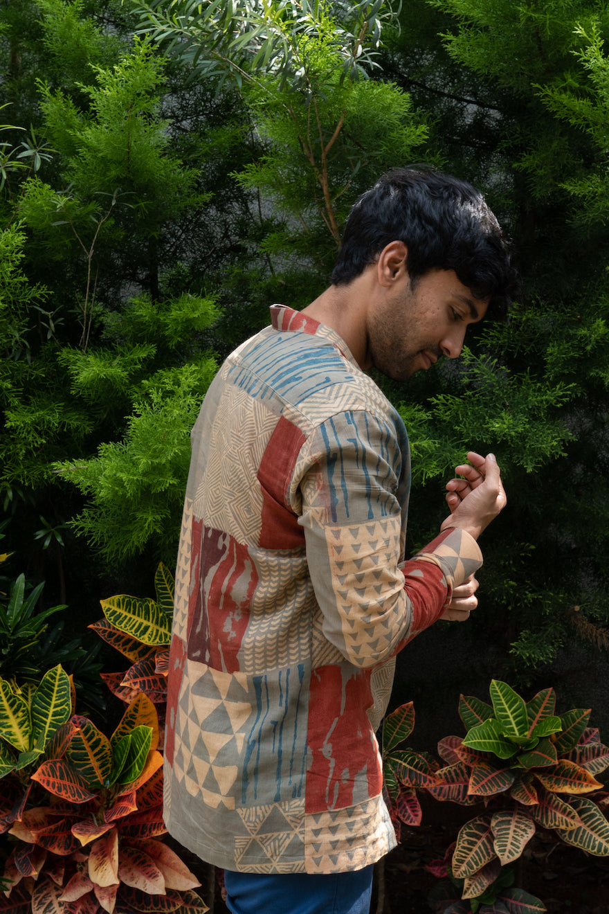 Patchwork Ajrak