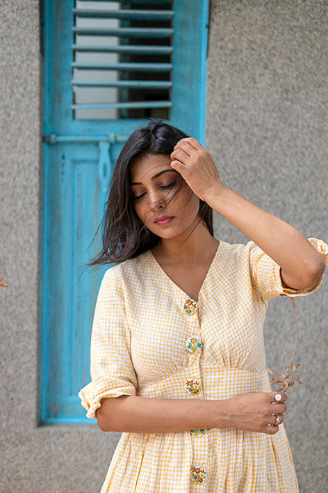 Button Dress